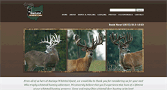 Desktop Screenshot of buckeyewhitetailquest.com