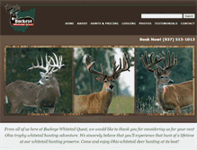 Tablet Screenshot of buckeyewhitetailquest.com